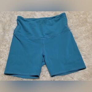 Tiger Friday Women's Blue/Turquoise Colored Size Small Shorts EUC